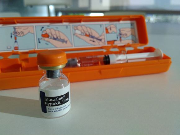Kit de glucagón para tratar hipoglucemia grave - Hospital Sant Joan de Déu Barcelona