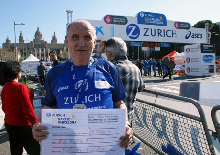 Miquel Pucurull en el Zurich Marató de Barcelona 2015