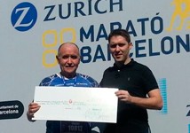 Miquel Pucurull i Dr. Cardona a la Zurich Marató de Barcelona