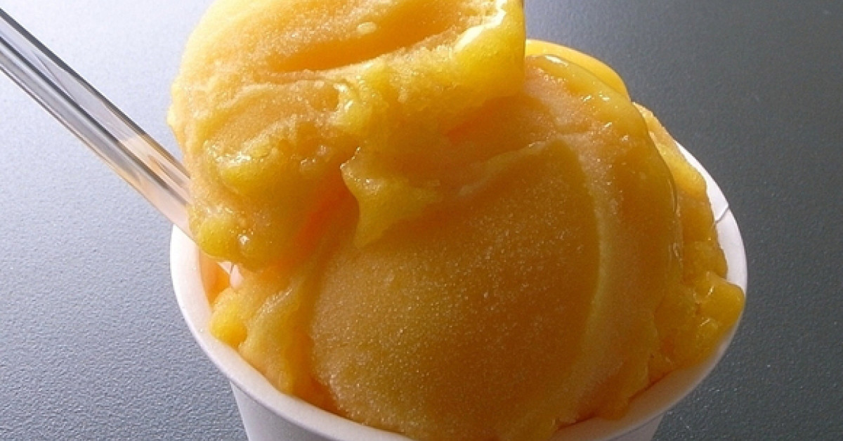 Helado cremoso de mango y yogur | Guía Diabetes tipo 1